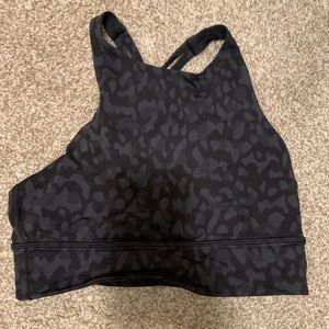 lululemon High Neck Energy Bra Longline